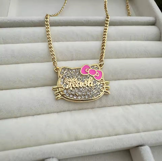 Diamond HK custom necklace